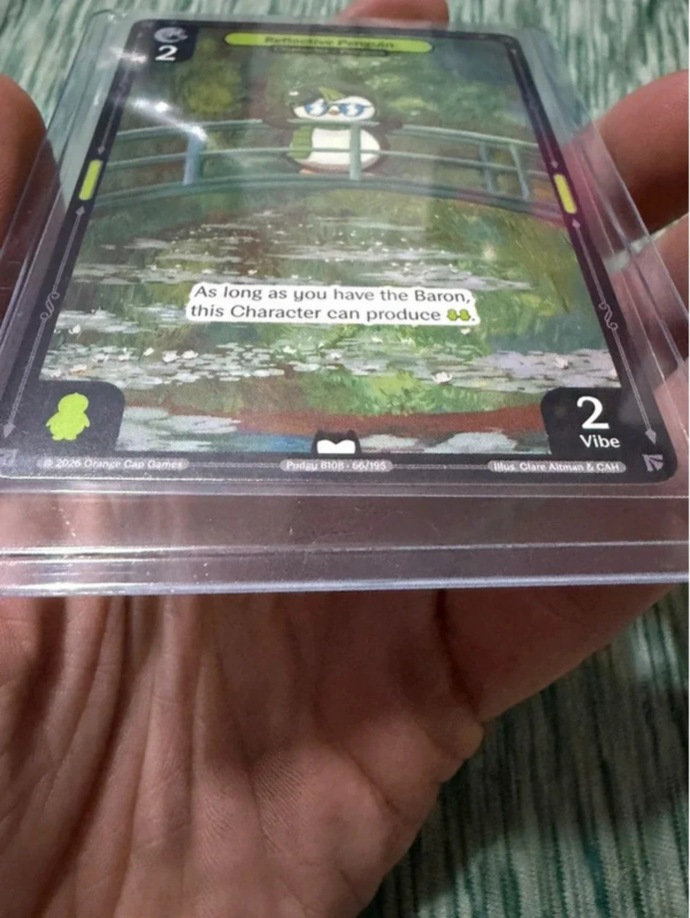 Reflective Penguin Pudgy Penguins Series 3 Vibes 66/195 Card